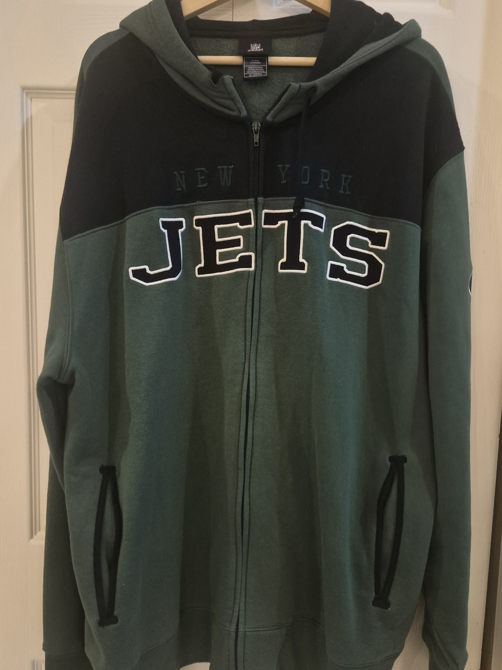 NY JETS MENS HOODIE 2XL
